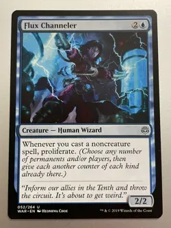 Flux Channeler War of the Spark LP MTG - Image 1