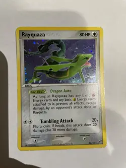 Pokemon TCG Rayquaza EX Deoxys 22/107 Holo Holo Rare - Image 1