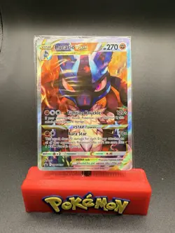 Pokemon Lucario VSTAR SWSH291 Crown Zenith ETB Holo Black Star Promo SEALED - Image 1