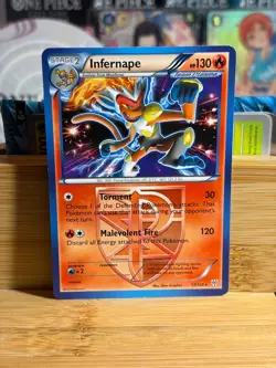 INFERNAPE (Team Plasma) 17/135 B&W Plasma Freeze Pokemon TCG Lightly Played - Image 1