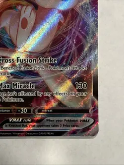 Pokemon TCG Mew VMAX Ultra Rare Holo Swsh08: Fusion Strike 114/264 NM Condition - Image 4