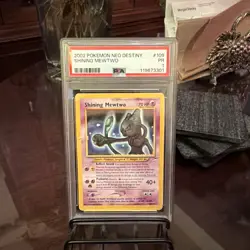 PSA 1 2002 Pokemon Neo Destiny Shining Mewtwo Holo 109/105 Secret Rare WOTC - Image 1