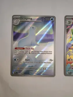 Pokemon TCG Special Illustration Rares Lot Both Near Mint Dewgong And Ludicolo. - Image 2