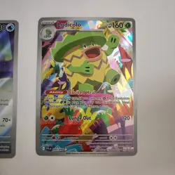 Pokemon TCG Special Illustration Rares Lot Both Near Mint Dewgong And Ludicolo. - Image 3