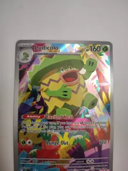 Pokemon TCG Special Illustration Rares Lot Both Near Mint Dewgong And Ludicolo. - Image 4