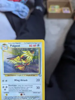 Pokemon TCG Pidgeot 8/64 Jungle Holo Rare Unlimited WOTC Vintage - Image 2
