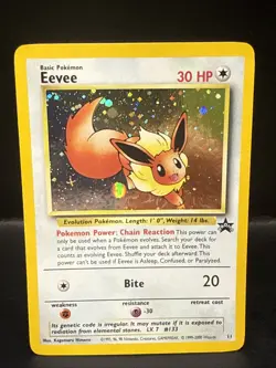 Pokemon - Eevee 11/53 - Wotc - Black Star Promo Holo AD - Image 2