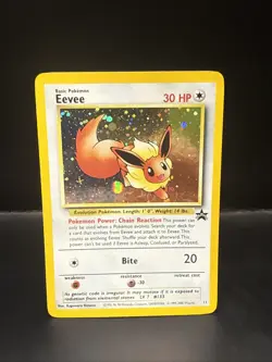 Pokemon - Eevee 11/53 - Wotc - Black Star Promo Holo AD - Image 3