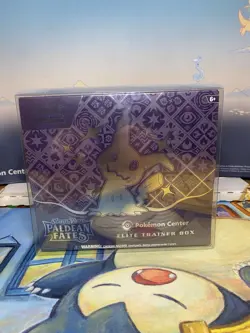 Pokemon TCG Scarlet & Violet Paldean Fates Pokemon Center ETB SEALED - Image 1