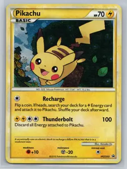 Pokemon HGSS Promos Pikachu Holo Promo #HGSS03 LP - Image 1