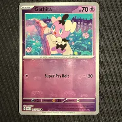 Gothita 041/086 Master Ball Pattern NM Common Sv: White Flare Pokemon TCG - Image 1