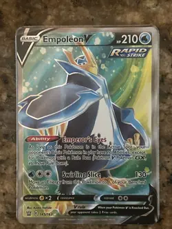Pokemon TCG Empoleon v 145/163 SWSH: Battle Styles Ultra Rare FA - Image 1