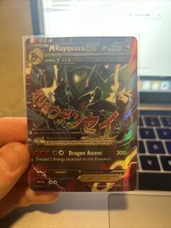 Pokemon TCG Roaring Skies Mega Rayquaza EX 61/108 2015 Ultra Rare - Image 1