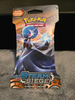 Pokemon XY Steam Siege Sleeved Booster Pack - Image 1