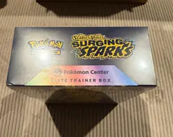 Surging Sparks PC ETB Pokemon Center Elite Trainer Box Sealed Exclusive CLEAN - Image 2