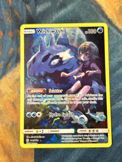 Pokemon TCG - Wishiwashi 240/236 Secret Rare Cosmic Eclipse NM - Image 1
