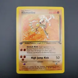Pokemon TCG 1st Edition Hitmonlee 22/62 Fossil LP - Image 3