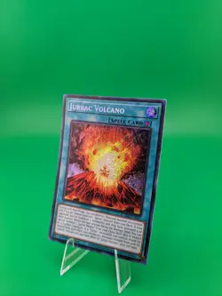 Yu-Gi-Oh! Jurrac Volcano BLMM-EN019 Secret Rare - Image 3