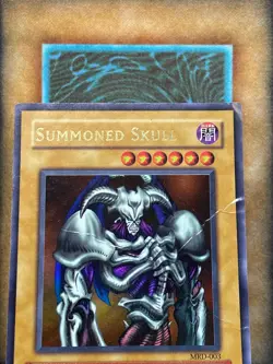 Yugioh Summoned Skull MRD-003 Ultra Rare Original Print HP - Image 3