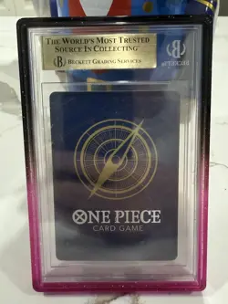 One Piece BGS 10 Monkey D Luffy SR 2023 ST01-012 1ST Anniversary Signature JPN - Image 2