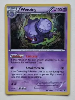 Weezing Pokemon Card XY163 Black Star Promo Holo - Image 1