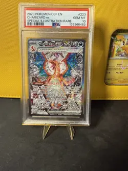 Pokemon TCG Charizard Obsidian Flames Special Illustration Card 223/197 PSA 10 - Image 1