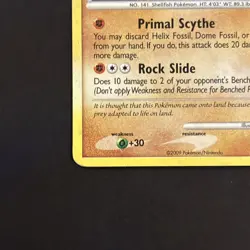 Kabutops 4/99 SWIRL Holo Rare Card Platinum Arceus Pokemon TCG LP - Image 3