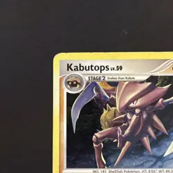 Kabutops 4/99 SWIRL Holo Rare Card Platinum Arceus Pokemon TCG LP - Image 4