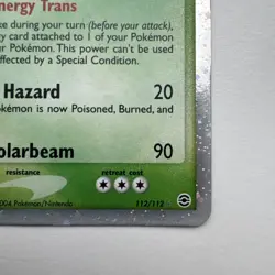 Venusaur ex 112/112 EX Fire Red & Leaf Green Holo Pokemon Card Rare MP - Image 5