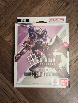 Gundam TCG Card Game Celestial Drive Starter Deck (ST07) SEALED NEW - Image 1