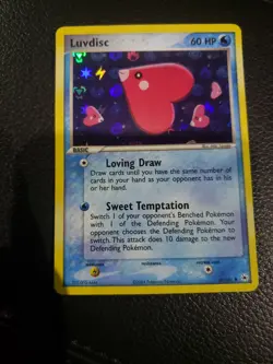 Luvdisc 40/101 Hidden Legends Reverse Holo Pokemon Card NM - Image 1