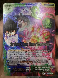 Son Gohan & Piccolo Surge of Consciousness Foil Dragon Ball Super Card Game | NM - Image 1