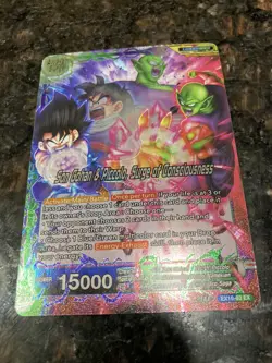 Son Gohan & Piccolo Surge of Consciousness Foil Dragon Ball Super Card Game | NM - Image 4