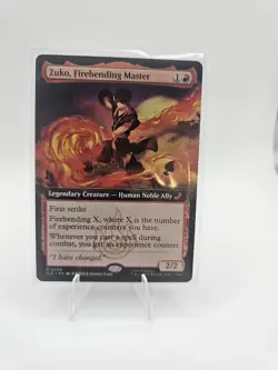 Zuko, Firebending Master (extended Art) MTG Avatar: The Last Airbender Eternal - Image 1