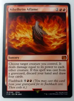 2025 MTG Final Fantasy/Nibelheim Aflame M0146 Regular - Image 1