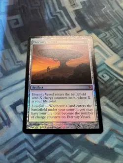 MTG Foil Eternity Vessel EX/LP- Zendikar - Image 2