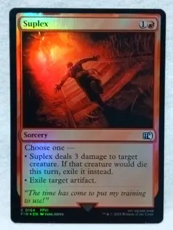 Suplex 164 Final Fantasy Foil Magic The Gathering - Image 2