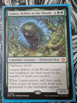 Lumra, Bellow of the Woods - MTG Bloomburrow BLB #183 - Image 1