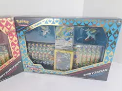 Pokemon TCG Crown Zenith Premium Figure Collection Shiny Zacian & Zamazenta - Image 3
