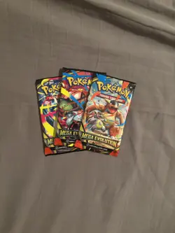 Pokemon TCG Mega Evolution Sealed Pack NEW Fast Shipping QT 3 packs - Image 3
