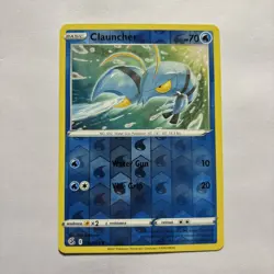 CLAUNCHER 074/264 FUSION STRIKE POKEMON REVERSE HOLO - Image 1