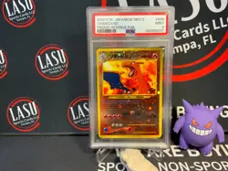 Pokemon - Charizard Neo 2 Promo Reverse Foil 2000 - Japanese - 006 - PSA 9 MINT - Image 1