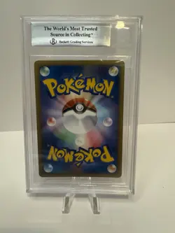 Pokemon Japanese Larvitar 018/018 McDonald's Holo BGS 9 MINT - Image 2