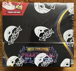 Pokemon TCG Mega Evolution Phantasmal Flames BOOSTER BOX Factory Sealed 36 Packs - Image 1