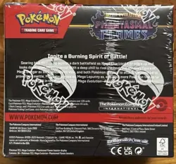 Pokemon TCG Mega Evolution Phantasmal Flames BOOSTER BOX Factory Sealed 36 Packs - Image 2