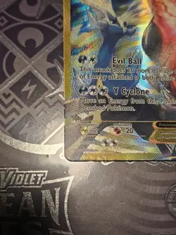 Pokemon TCG Yveltal EX XY150a XY Alternate Art Black Star Promo Full Art Holo - Image 4