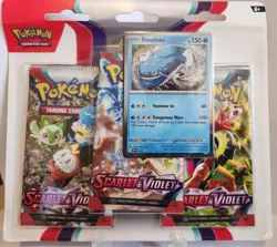 Pokemon TCG: Scarlet & Violet 3-Pack Blister Set **BRAND NEW SEALED** - Image 1