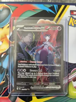 Pokemon Team Rockets Mewtwo EX 231/182 - Image 1