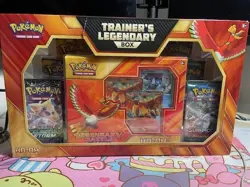 Pokemon TCG Trainer’s Legendary Battle Ho-Oh Deck Box Celestial Storm *DMG Box* - Image 1