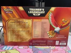 Pokemon TCG Trainer’s Legendary Battle Ho-Oh Deck Box Celestial Storm *DMG Box* - Image 3